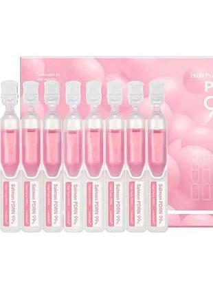 Набір концентрованих сироваток із пдрн і колагеном medicube pdrn pink one day serum 10 шт. * 1,5 мл