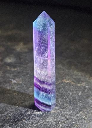 Натуральный флюорит. обелиск. вышка. 💎✨