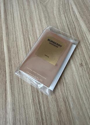 Пробник парфуму, парфумованої води «burberry» goddess eau de parfum