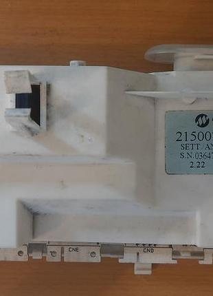 Модуль індикації пральної машини indesit 215007255.01, s.n 0364756 б/у