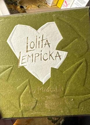 Lolita lempicka au maculin туалетна вода 50мл