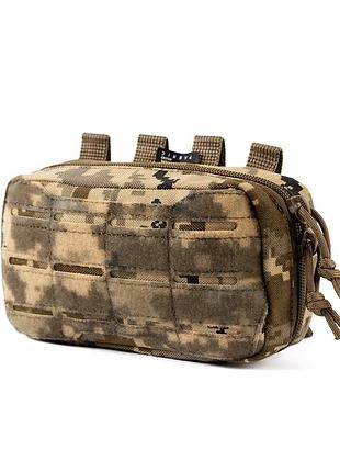 Подсумок тактический для мобильного телефона пиксель molle cordura
