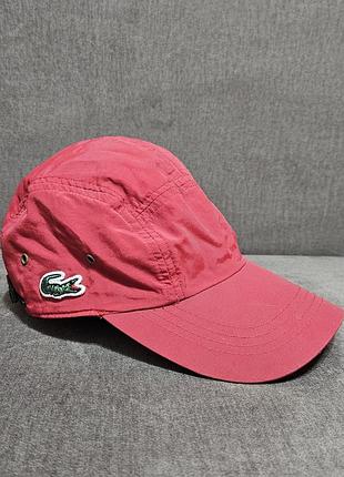 Кепка бейсболка lacoste червона