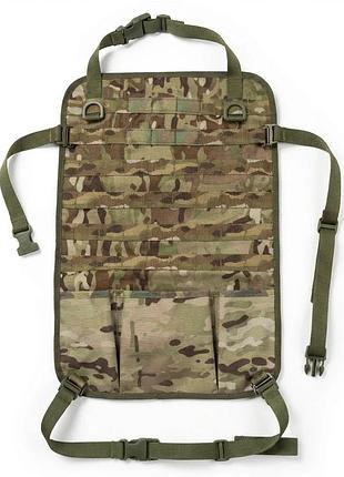 Тактическое снаряжение органайзер с molle для спинки кресла в автомобиле specprom мультикам cordura