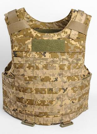 Плитоноска тактична корсар м3с піксель molle cordura