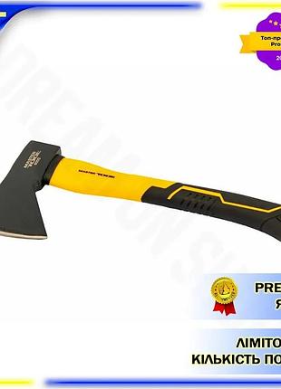 Dm сокира mastertool 600г специфікація 2.2 фібергласова ручка для рубки та колки деревини топору для д spe|lz