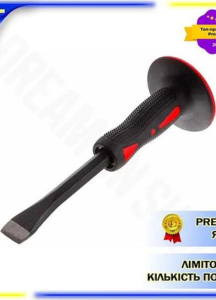Dm зубило intertool 250x16x23 спецификация 2.2 мм фиберглассовое с прорезиненной рукояткой для камня и spe|lz