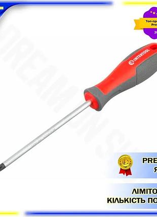 Dm отвертка intertool ph2 спецификация 2.2 125 мм для монтажа и демонтажа крепежа отвертка с магнитным spe|lz