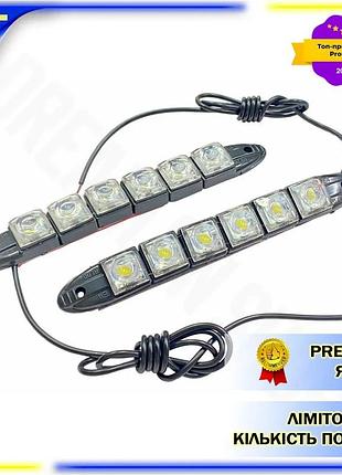 Dm дневные ходовые огни спецификация 2.2 для авто fixgo 6 led дополнительный свет для безопасности авт spe|lz