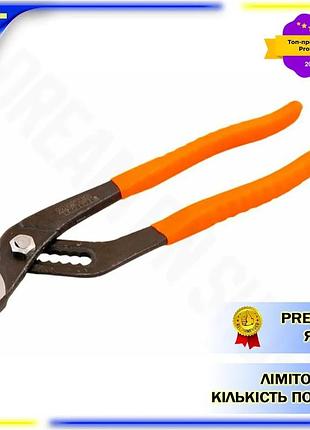 Dm кліщі трубні mastertool специфікація 2.2 250 мм фосфатовані щипці для сантехніки із загартованими р spe|lz