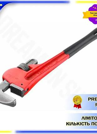 Dm ключ трубный intertool спецификация 2.2 stillson 450 мм для сантехнических работ с эргономичной рук spe|lz