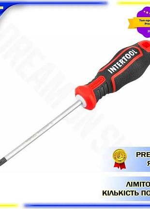 Dm викрутка intertool ph1 специфікація 2.2 100 мм storm для сто та майстерень викрутка з магнітним нак spe|lz