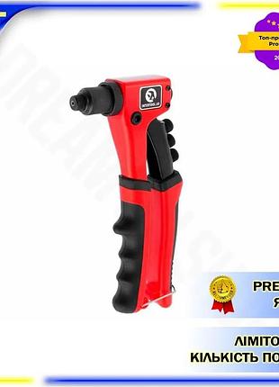 Dm заклепочник intertool 215 специфікація 2.2 мм ручний клепальний інструмент для скріплення матеріалі spe|lz