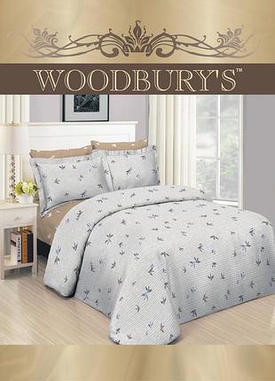 Постельное белье евро woodbury's ранфорс пакистан w2062
