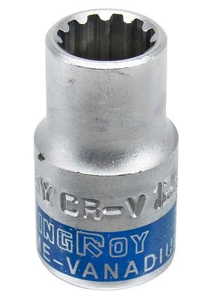 Головка 1/2" 15мм (12гран) "king roy" spline (30164-15)