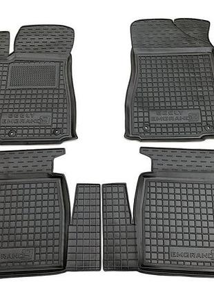 Килимки салона geely emgrand ec8 13- (4шт) "avto-gumm" (11420)