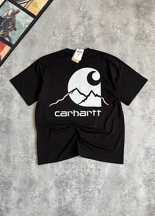 Чоловіча футболка carhartt чорного кольору