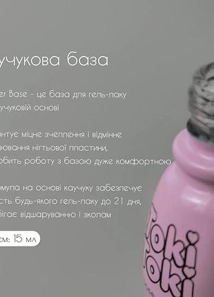Каучукова база toki-toki 15 мл