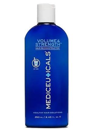 Реконструктор для тонких, поврежденных и ослабленных волос mediceuticals healthy hair solutions volume & strength 250 мл
