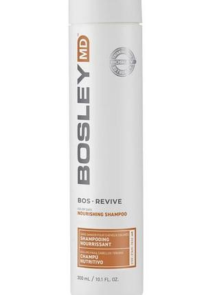 Поживний шампунь для стоншеного фарбованого волосся bosley md bos revive nourishing shampoo 300 мл