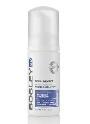 Ущільнюючий догляд для стоншеного нефарбованого волосся bosley md bos revive thickening treatment 100 ml