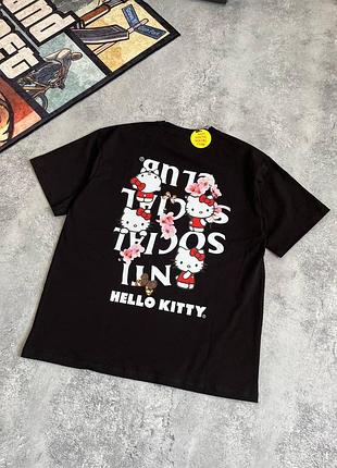 Футболка anti social club hello kitty