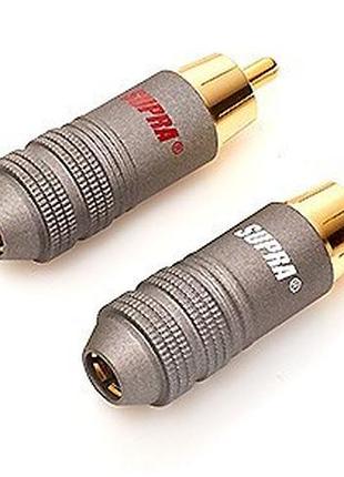 Разъем supra rca-6sc plug pair