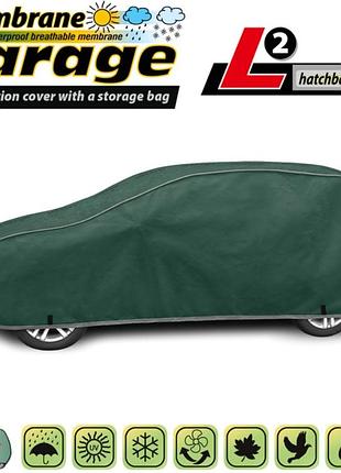 Тент чохол на авто хетчбек l2 455х148x136 см membrane garage hatchback kombi kegel 5-4728-248-3050 в сумці