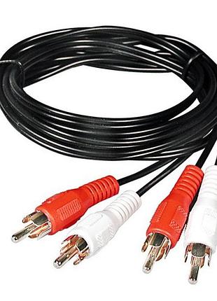 Кабель 2 rca-2 rca (тюльпан) 2