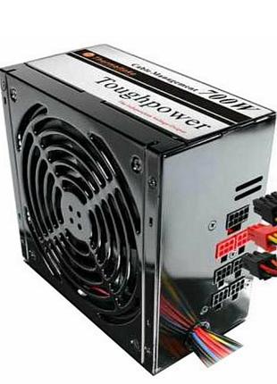 Модульный брэндовый блок thermaltake toughpower на 700 w atx уценка - не все шнуры !!!