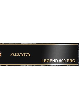 Накопичувач ssd m.2 adata legend 900 pro 2tb 2280 pcie gen 4x4 3d nand read/write: 7400/6500 mb/sec