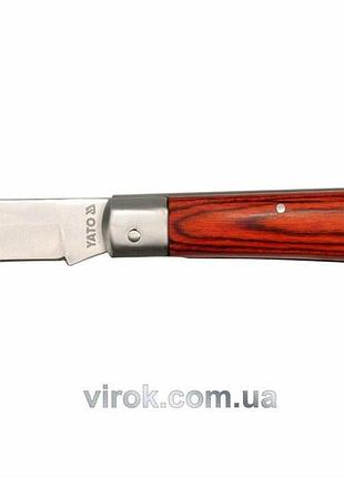 Ніж складний yato : h= 75 мм, l= 190 мм [6/96]
