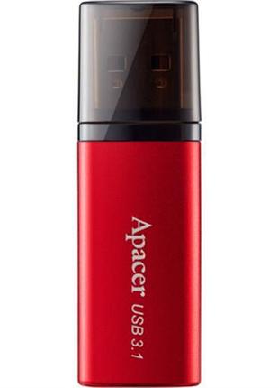 Флеш-накопичувач apacer usb 3.2 gen 1 ah25b 128gb red