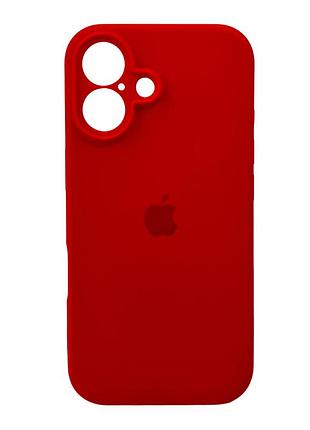 Чохол для смартфона silicone full case aa camera protect for apple iphone 16 11,red