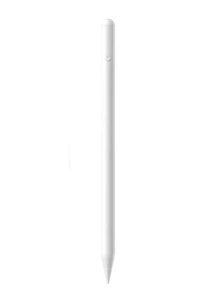 Стилус baseus smooth writing ps3 pro 360° touch operation wired charging stylus moon white (with type-c*1 cable and tip*1) 3