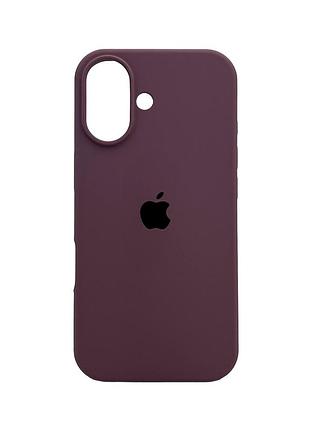 Чохол для смартфона silicone full case aa open cam for apple iphone 17 36,blackcurrant