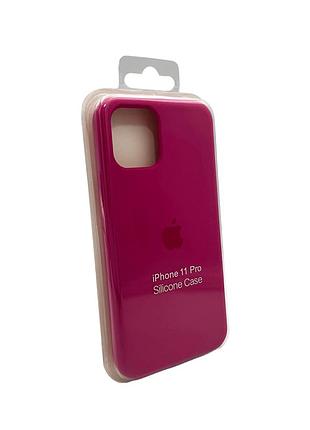 Чохол для смартфона silicone full case aa open cam for apple iphone 11 pro кругл 32,dragon fruit 2