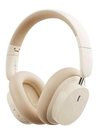Бездротові накладні навушники baseus bowie d05 wireless headphones creamy-white