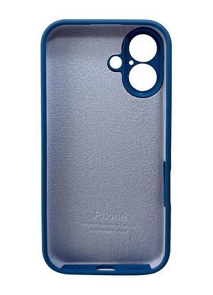 Чохол для смартфона silicone full case aa camera protect for apple iphone 16 38,surf blue 3