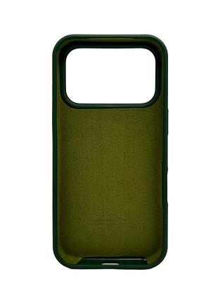 Чохол для смартфона silicone full case aa open cam for apple iphone 17 pro max 40,atrovirens 3