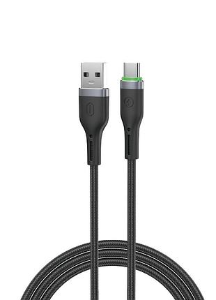 Кабель wiwu 27w oringlink series nylon braided cable wi-c067 a-c 1m