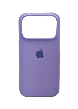 Чохол для смартфона silicone full case aa open cam for apple iphone 17 pro 26,elegant purple