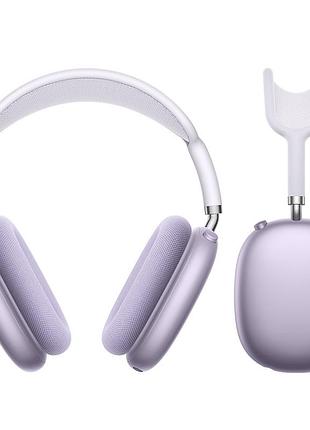 Бездротові накладні навушники hoco w65 plus happy anc bt headphones purple
