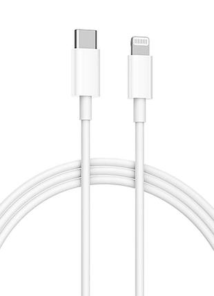 Кабель mi type-c to lightning cable 1m