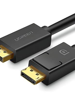 Кабель ugreen dp male to male cable 1m (black)