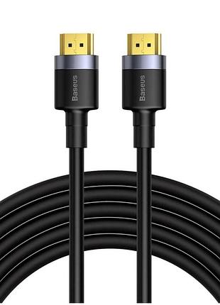 Кабель baseus cafule 4khdmi male to 4khdmi male adapter cable 5m black