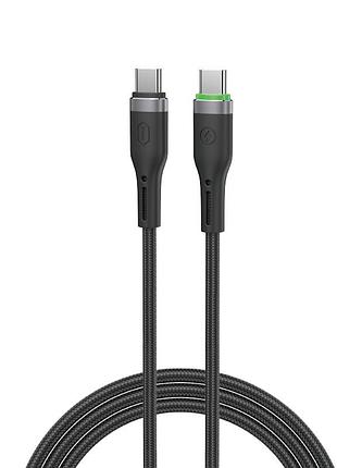 Кабель wiwu 60w oringlink series nylon braided cable wi-c069 c-c 1m