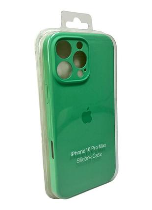 Чохол для смартфона silicone full case aa camera protect for apple iphone 16 pro 30,spearmint 2