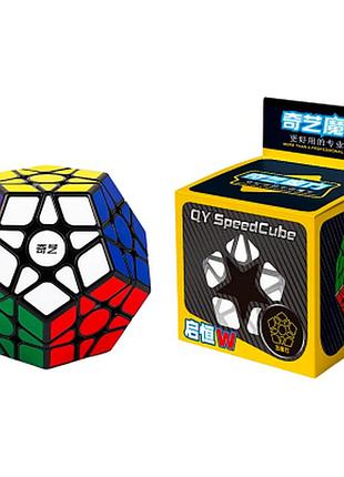 Кубик мегамінкс qiyi qiheng w megaminx black
