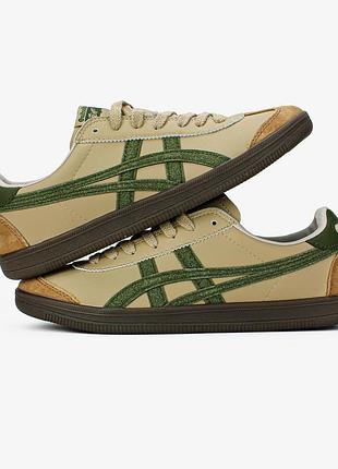 Кроссовки женские asics onitsuka tiger tokuten beige green